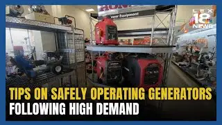 High Demand For Generators Calls For Education on Safe Operation