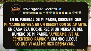 En el funeral de mi padre, descubrí que mi madre estaba en un resort con su amante...