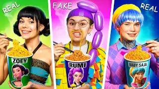 Fals VS Real KPop Demon Hunters! Provocarea Huntrix Club!