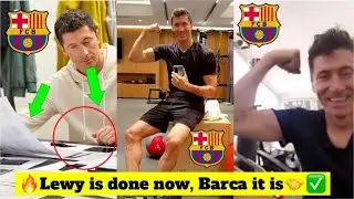 🔥🤝 Lewandowski transfer to Barcelona is all done✅ Lewy will boycott Bayern preseason if need be😲