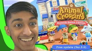 THE 3.0 UPDATE IS HERE! - Animal Crossing: New Horizons - Nintendo Switch 2 Edition