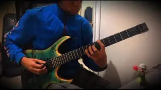 Fallujah - Kaleidoscopic Waves (Partial Guitar Cover) // Learned by ear!