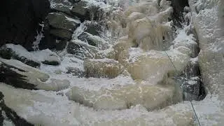 Wildboar Clough Winter Ice Climb