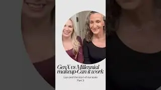 Can Millennial Makeup Work on a GenX ? & Vise Versa? Part 3 Lips & start of eyes-1 of 2