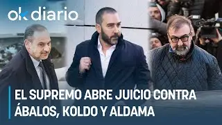 El Supremo abre juicio contra &Aacute;balos, Koldo y Aldama por 7 delitos en el 'caso mascarillas'