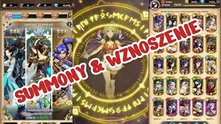 Pierwsze summony i wznoszenie postaci! | Mythic Heroes: Idle RPG