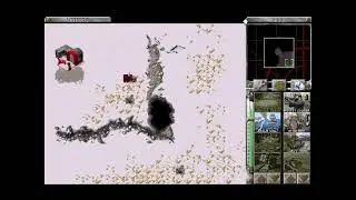 Command and Conquer: Red Alert - Skirmish - Ivory Wastelands - Soviets, 4 Teams, Hard