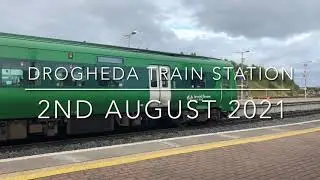 Drogheda Train Station 2/8/21 + Ride on the 19:34 Enterprise train from Drogheda to Belfast