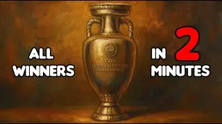 UEFA Euro ● all Winners (1960 - 2024) in 2 Minutes!