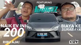 NAIK EV INI, CUKUP 200 RIBU AJA DARI JAKARTA KE SURABAYA! MG 4 EV BIKIN GAK TAKUT PAKAI EV!