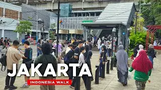 Jakarta 🇮🇩 4K Walking Tour - Blok M, Old Town, Chinatown [Indonesia Travel Vlog]