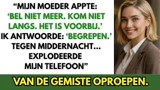 “MIJN MOEDER APPTE: ‘BEL NIET MEER. KOM NIET LANGS. HET IS VOORBIJ.’ IK ANTWOORDE: ‘BEGREPEN.’”