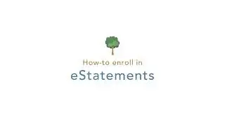 How-to enroll in eStatements
