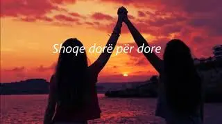 Diona Haziraj - Shoqes (Lyrics video)