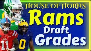 Rams Draft Grades: Was it A Mistake To Trade Down? | Terrance Ferguson Takeaways