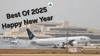 Best of 2025 Plane spotting at Karachi Airport