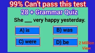 English Grammar Challenge | Level Up Your English 🚀| 99% Students Fail This English Grammar Quiz 😱