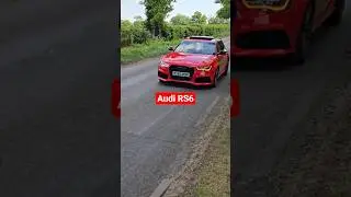 Best family car with super car performance #audi #rs6 #v8