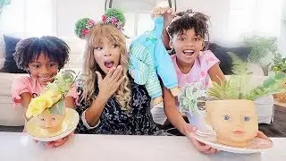 Naiah and Elli Try Creepy Yet Cute Doll Hacks! Old Toys Recycle Ideas and Doll DIYs