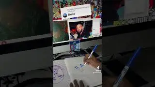 One Line Drawing OVO Drake