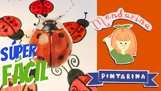COMO DIBUJAR MARIQUITAS SUPER F&Aacute;CIL CON C&Iacute;RCULOS