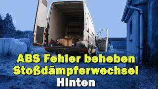 Sprinter W906/VW Crafter ABS Fehler, Stoßdämpfer & Stabilisator hinten tauschen