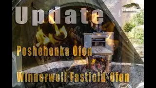 New Update  Poshehonka Ofen ohne Tschum mit Lavvu - New Update  Poshehonka stove with Lavvu