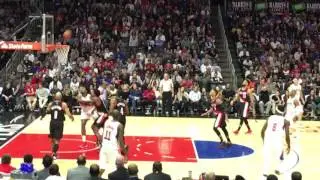 Victoria Summer at Staples | Clippers Game