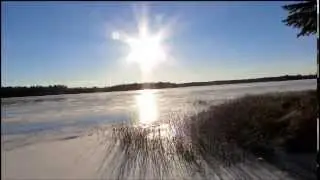 Metallic Drumming Sound of Ice Forming on Fifth Crow Wing Lake