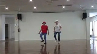 WORKIN' HARD line dance 1