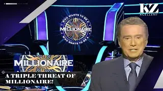 A Triple Threat of Trivia | Who Wants To Be A Millionaire | KZXcellent Livestream