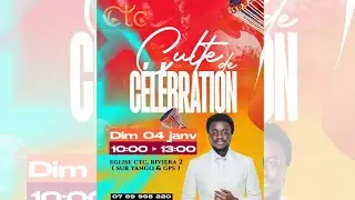 CULTE DE CÉLÉBRATION 👏 / DOMINER PAR L’ESPRIT DE SAGESSE ET D’INTELLIGENCE 