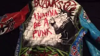 My Punk DIY leather jacket.
