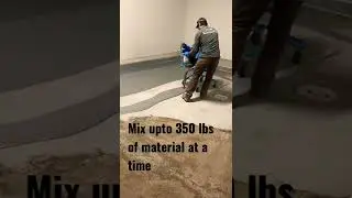 Wepack Custom Adhesives mobile mixing station for self levelling materials