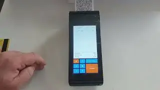 FISKOM SOLUTION:: BLUEPOS50 ALL IN ONE  BLUECASH & PAYMENT :: SIMULACIJA RADA