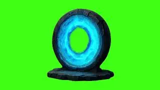 Magical Portal VFX | 4K Green Screen Effect | Free Download
