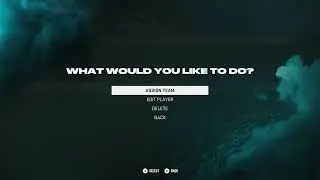 How to Assign and UnAssign Create Player to Team in EA NHL 25