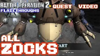 Gundam Battle Operation 2 Guest Video: All Zocks! MSM-10