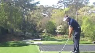 Phil Mickelson plays Amen Corner Tuesday at Augusta National The Masters 2013