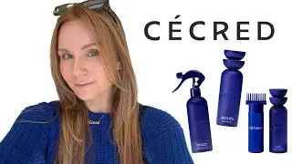 НОВАЯ СИНЯЯ ЗАЩИТНАЯ КОЛЛЕКЦИЯ CECRED ДЛЯ ПРЯМЫХ НАТУРАЛЬНЫХ ВОЛОС