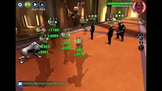 SWGOH, TW: Bad Batch (Hunter + Batcher Omicron) vs Inquisitorious (Grand Inquisitor 3 Omicrons)