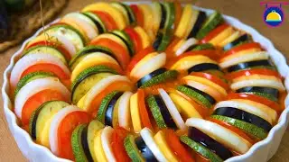 Easy Baked Ratatouille - Recette de Ratatouille au Four | Recettes Faciles | Cuisine Company
