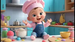 Tiny Chef Cookie Time | Fun Cooking & Learning Nursery Rhyme for Kids | Baby Learning Song