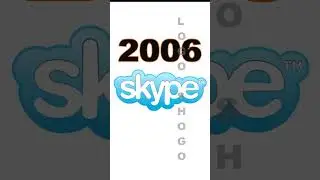 Skype Logo Evolution #skype #communication #program