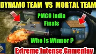 Hydra Dynamo Team VS Soul Mortal Team In PMCO India Finals Extreme Intense Gameplay Who Is Winner ?