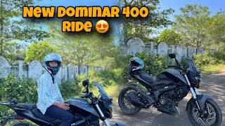 New Dominar 400 Ride😍|| ​⁠Motovlog@BikerBoyRimen