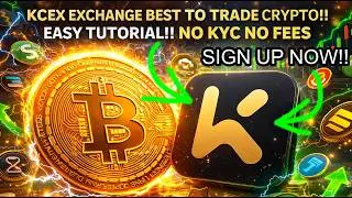 Лучшая криптобиржа KCEX: обзор и руководство! Без KYC, без комиссий! Лучшая для торговли!