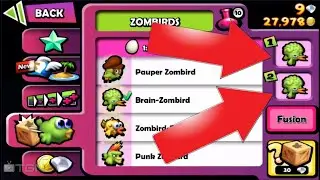 Zombie Tsunami Classic Eggs Brain-Zombird Makes Up 3 Brains During Game