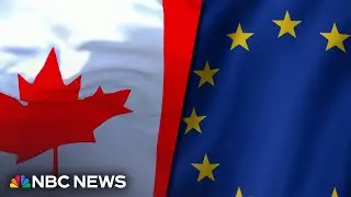 Europe and Canada retaliate against Trump&rsquo;s steel and aluminum tariffs as markets fluctuate