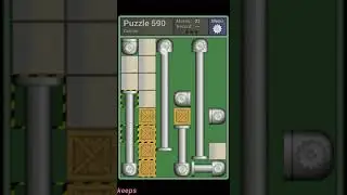 Pushing Machine (Genius) Level Puzzle 590 - Perfect Solution